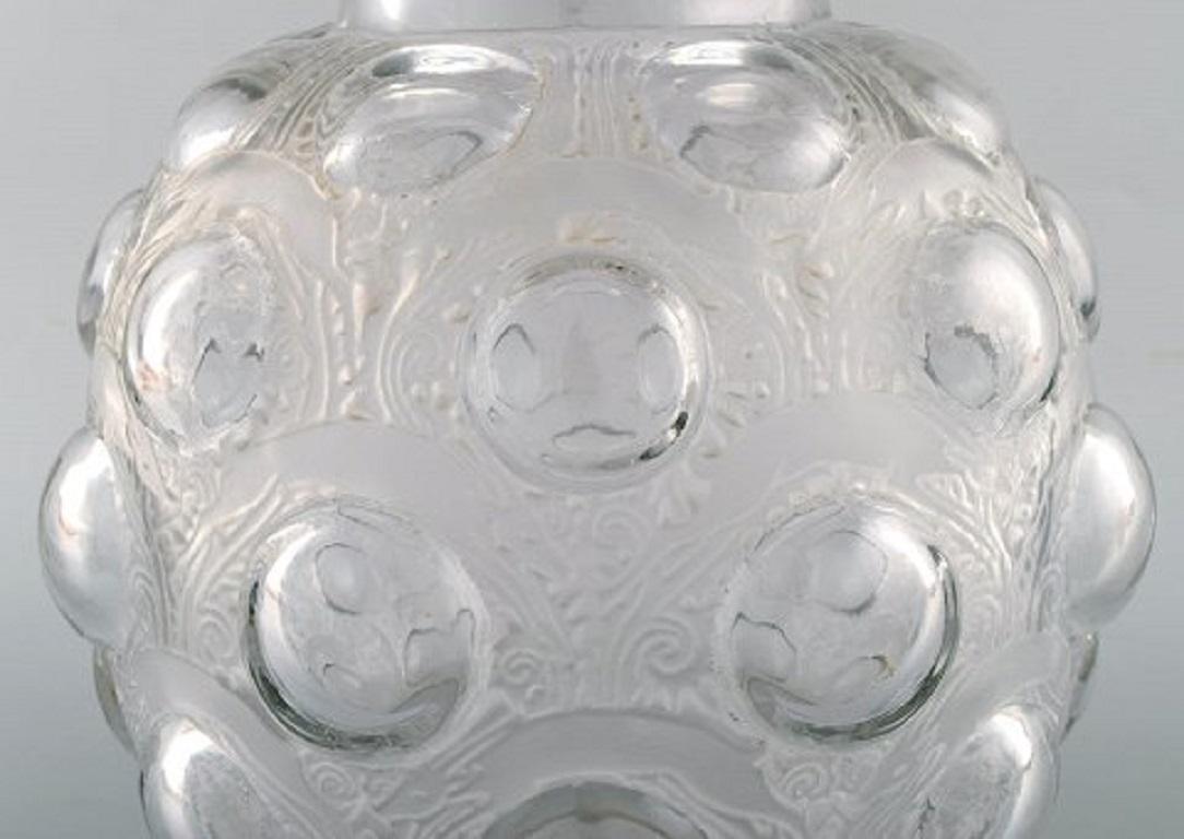 Francese Grande e precoce René Lalique, raro vaso 