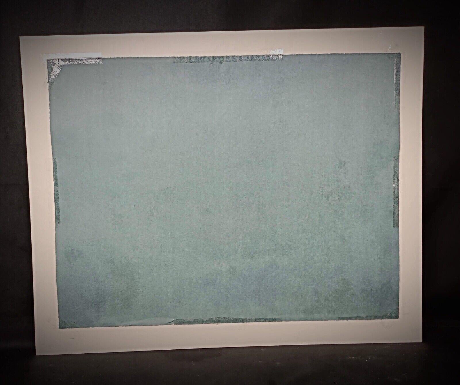 Large and Elegant Charcoal Drawing by 