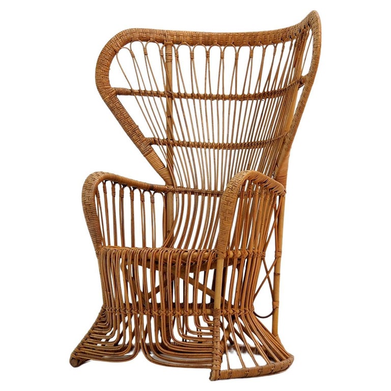 Large and Elegant Rohé Noordwolde Peacock Chair For Sale at 1stDibs