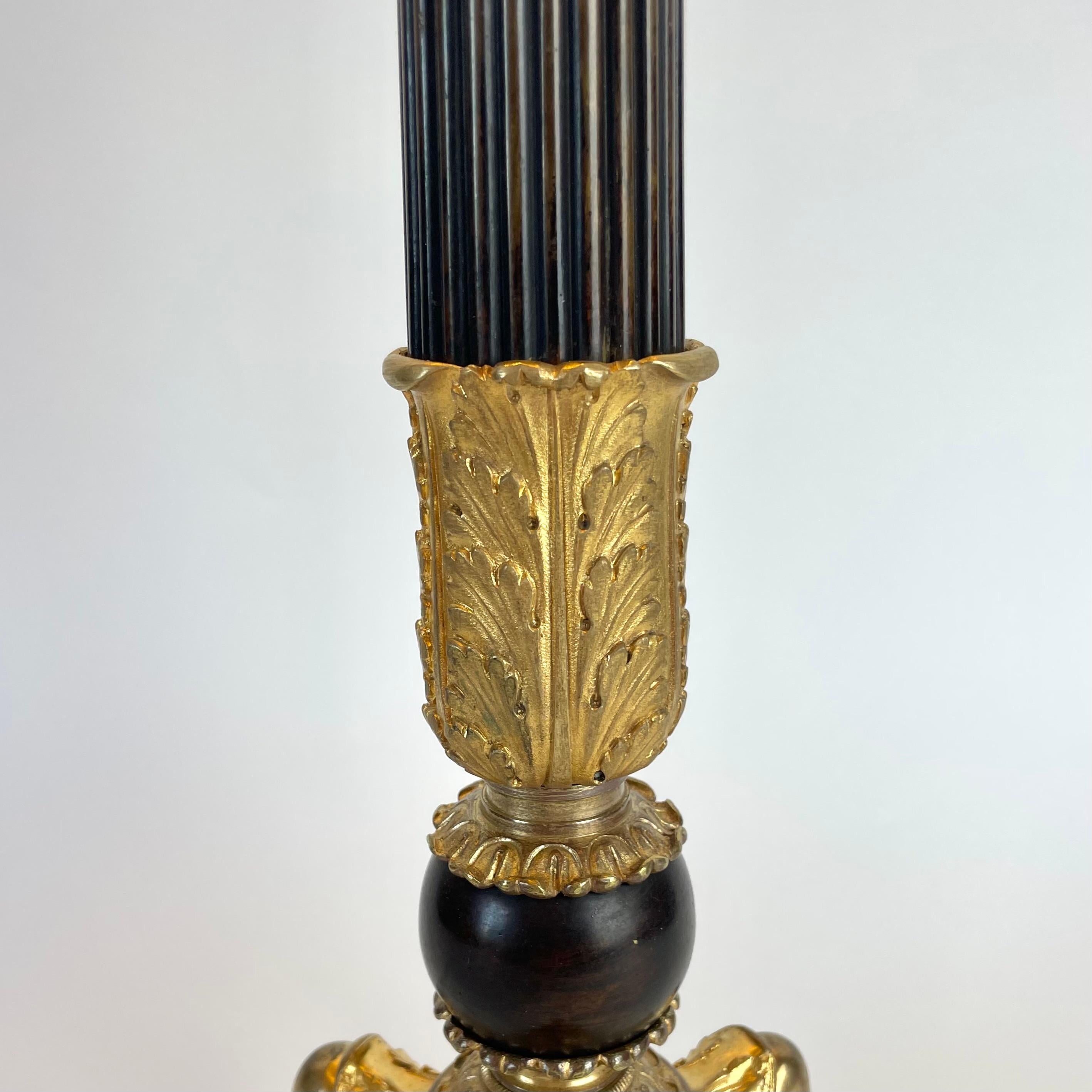 Large and elegant Table Lamp in Empire style - Early 20th Century For Sale 3