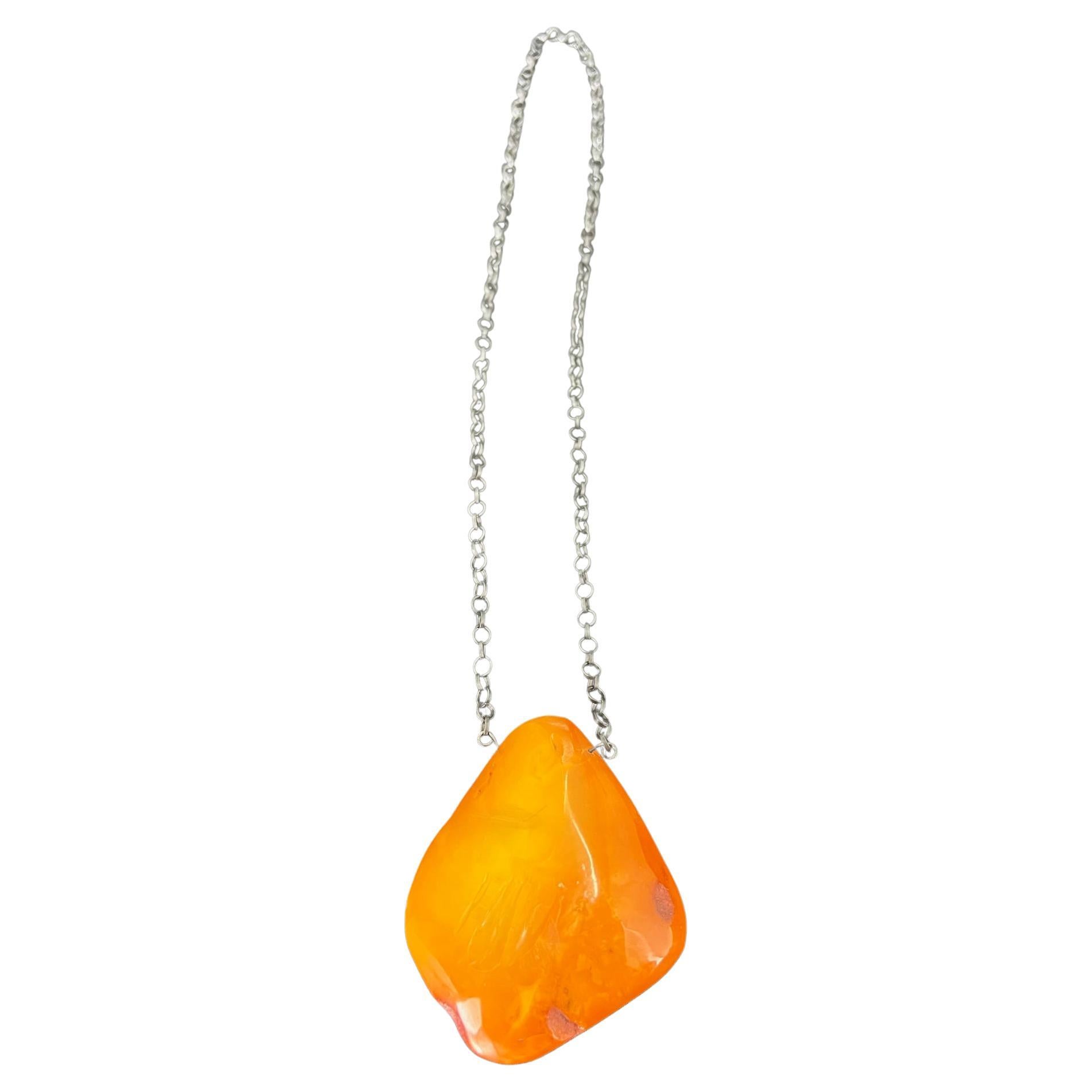 antique amber necklace value