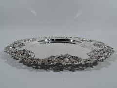 Large and Fancy Bailey, Banks and Biddle Sterling Silver Tray