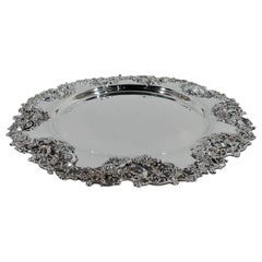 Large and Fancy Bailey, Banks and Biddle Sterling Silver Tray