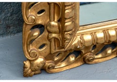 Large and Fine Italian Carved Gilt Mirror