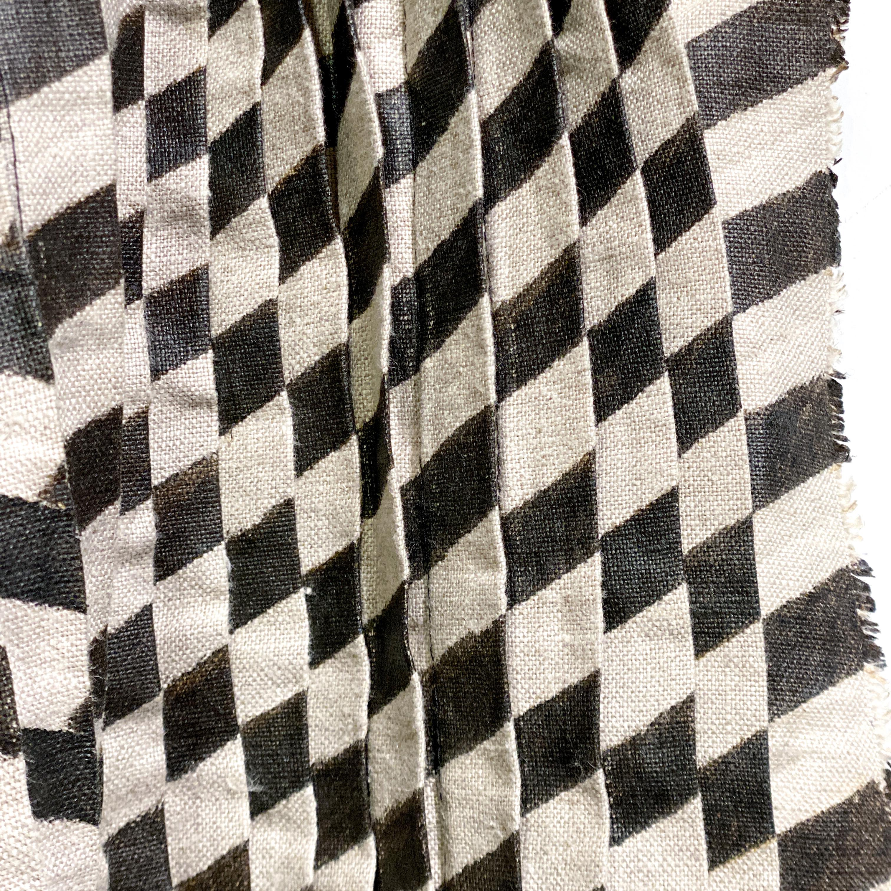Großes und wichtiges Textil der niederländischen Künstlerin Ella Koopman, Minimalist / Op-Part (20. Jahrhundert) im Angebot