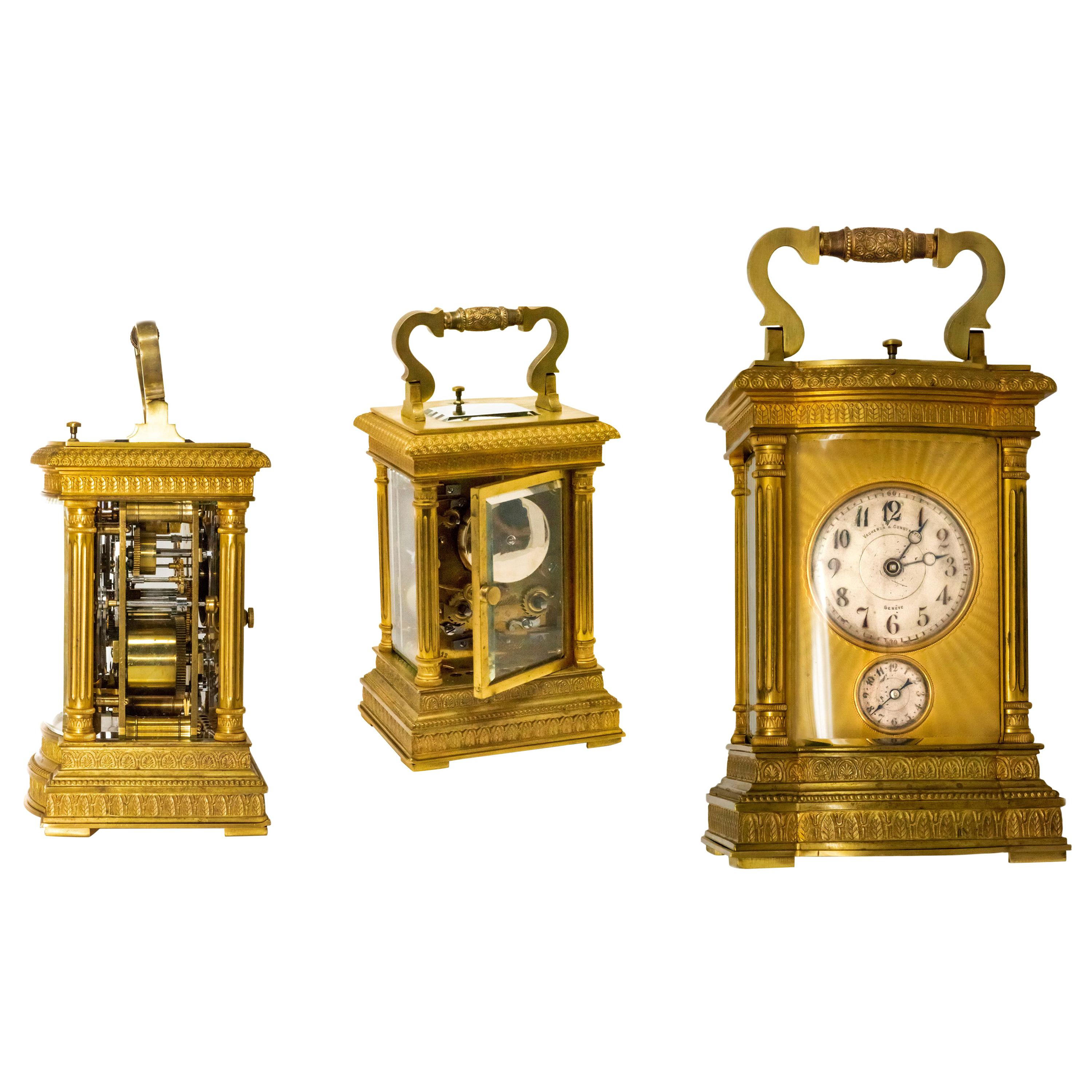 Large and Impressive 1890s Vacheron Constantin Museum Repeating Carriage Clock
