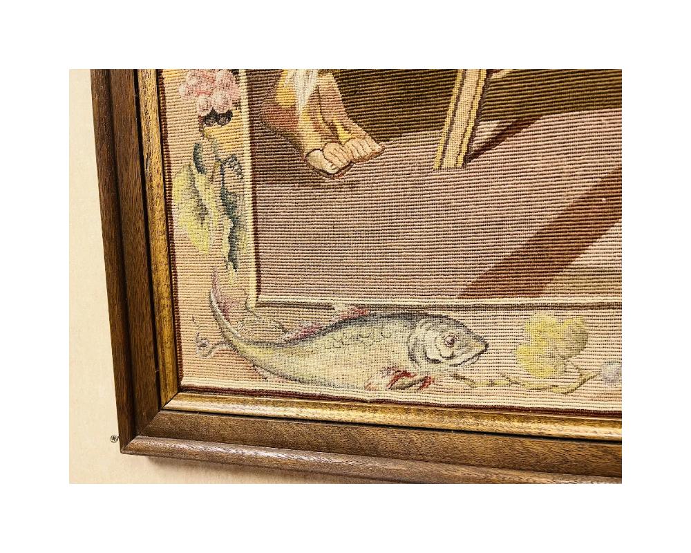 vintage last supper tapestry