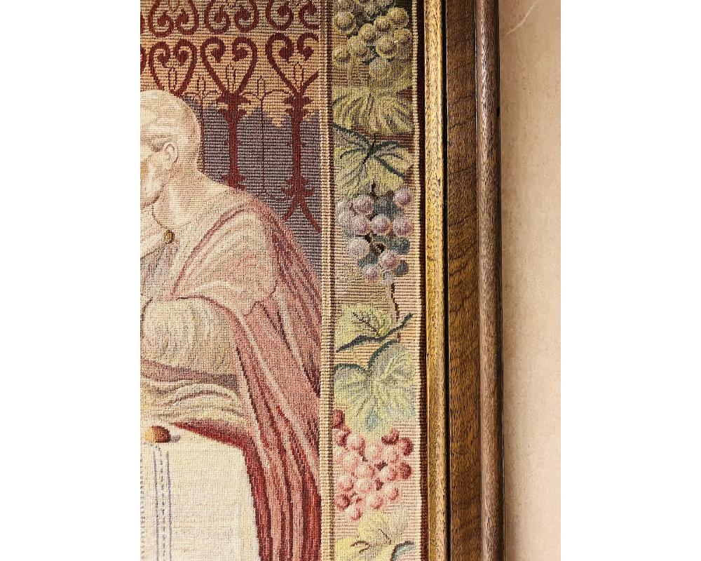Unknown Large and Impressive Embroidered 19th Century Tapestry After Da Vinci's The Last
