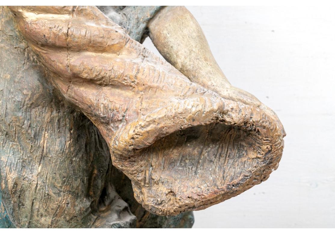 Grande et impressionnante fausse tête de mât en fibre de verre en vente 4