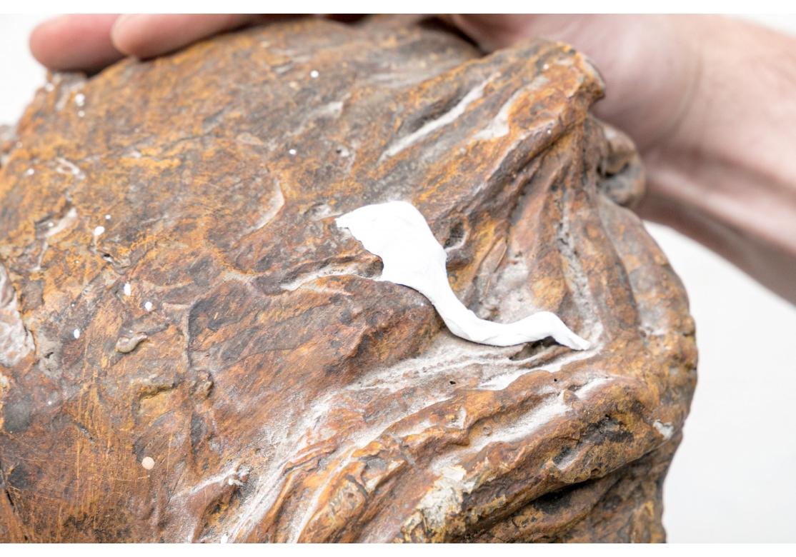 Grande et impressionnante fausse tête de mât en fibre de verre Abîmé - En vente à Bridgeport, CT