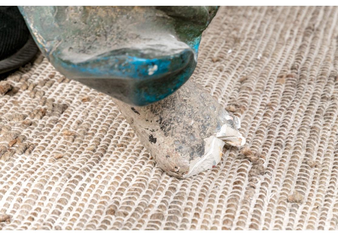 20ième siècle Grande et impressionnante fausse tête de mât en fibre de verre en vente