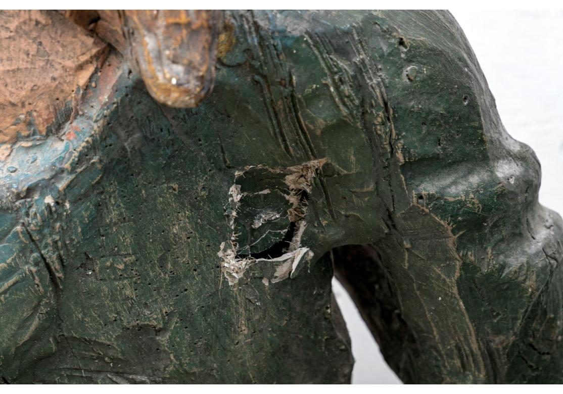 Grande et impressionnante fausse tête de mât en fibre de verre en vente 1