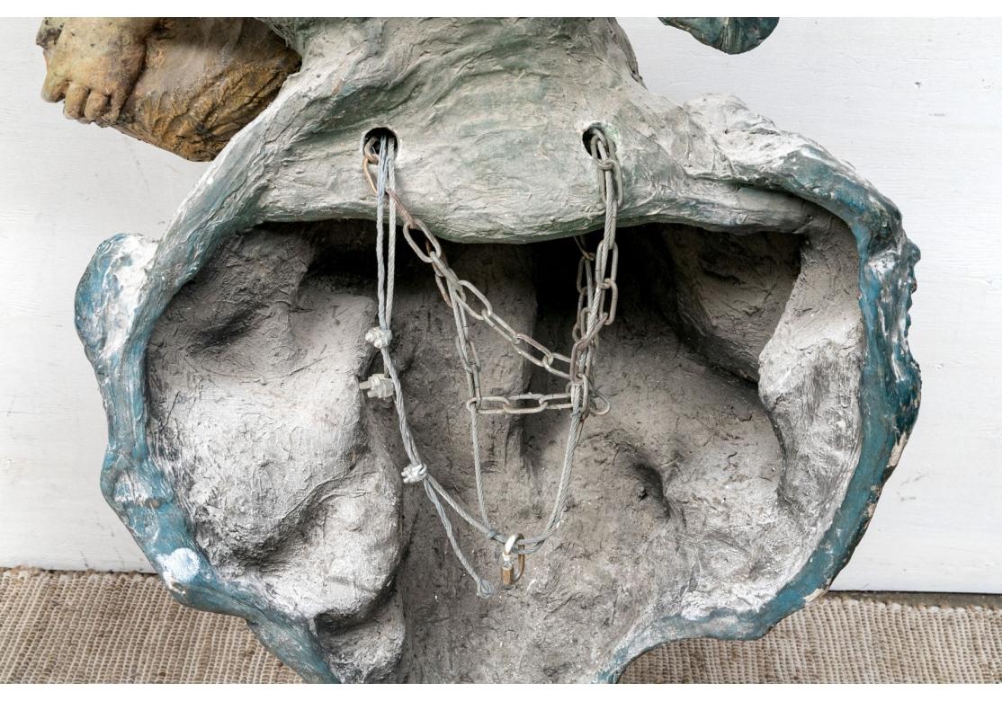 Grande et impressionnante fausse tête de mât en fibre de verre en vente 2