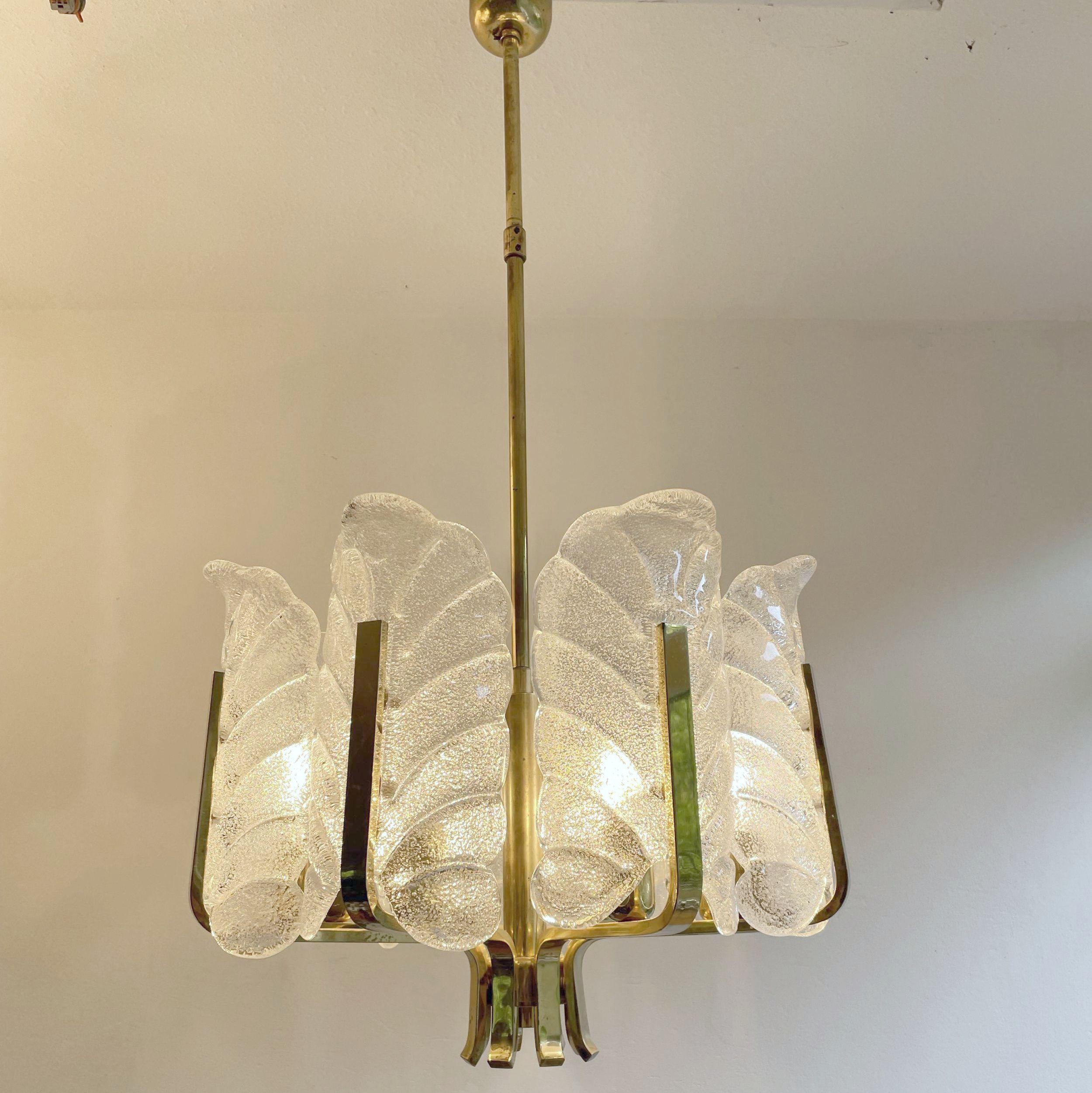 Tedesco Grande e imponente lampadario JSB in vendita