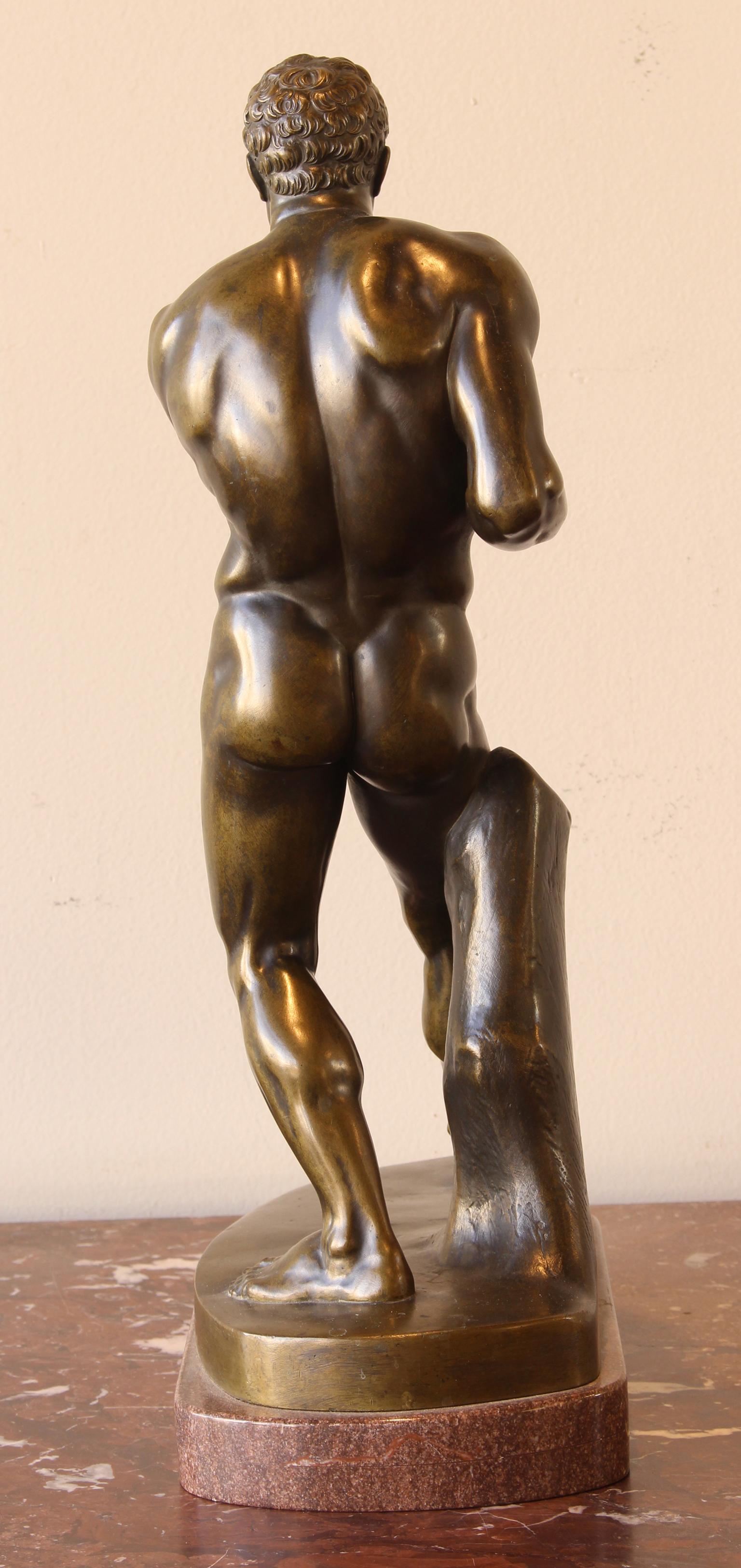 Large and Impressive Mid-19th Century Italian School Bronze Sculpture In Excellent Condition In Kilmarnock, VA