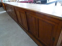 Large and Massif 20th Century Store Counter