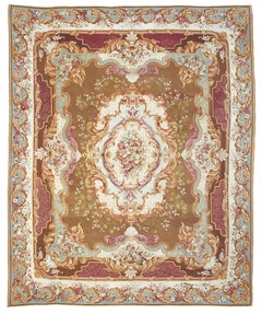 Large and Ornate 19th Century French Aubusson Rug