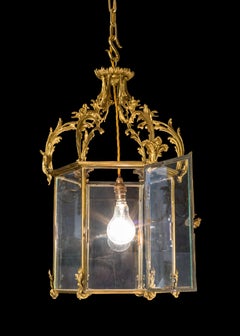 Large and Ornate Régence Hall Lantern