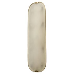 Large and Rare Flush Mount Wall / Ceiling Light by Fontana Arte, Italy, 1960's