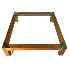 Large and rare Italian smoking table, 1970