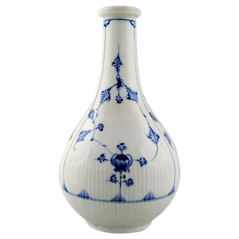 Large and Rare Royal Copenhagen Blue Fluted Vase in Museum Quality at ...