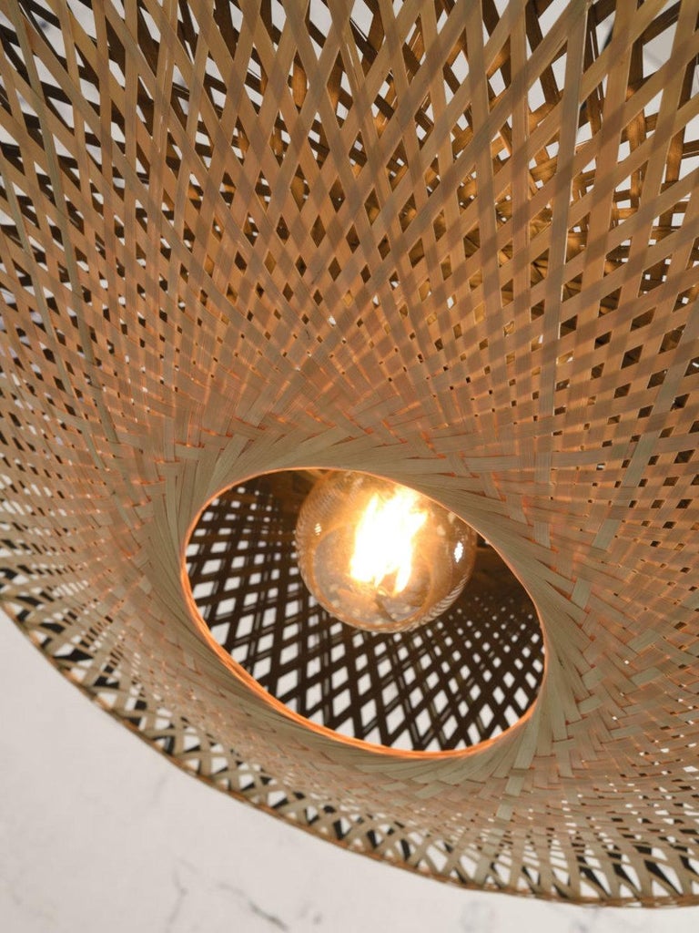 Large and Round Rattan Wall Light For Sale at 1stDibs large round