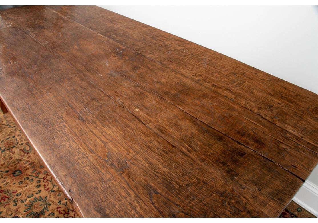 Large and Rustic Antique Farm Table 2