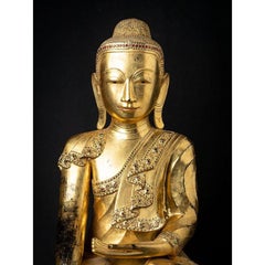 Large and Special Antique Burmese Buddha Statue from Burma