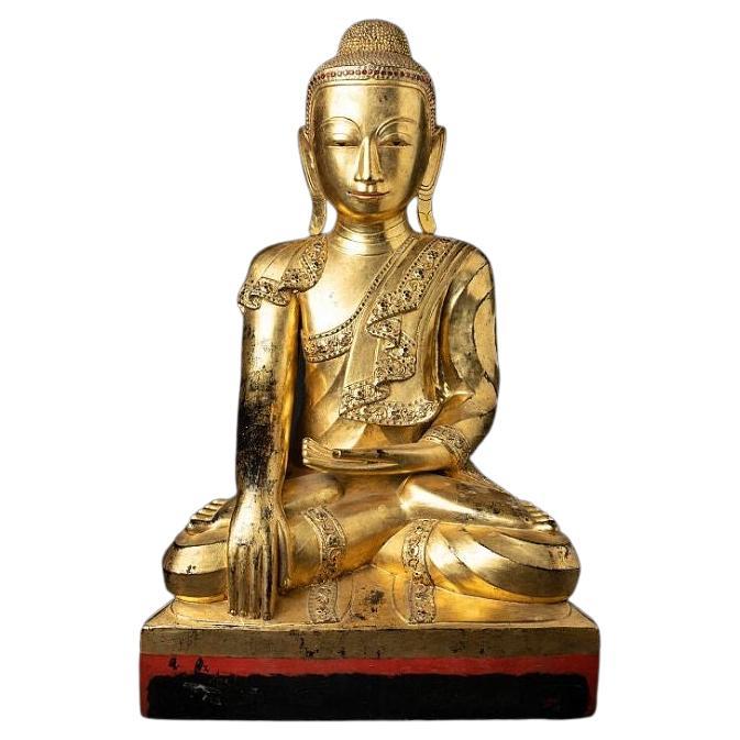 Large and Special Antique Burmese Buddha Statue from Burma