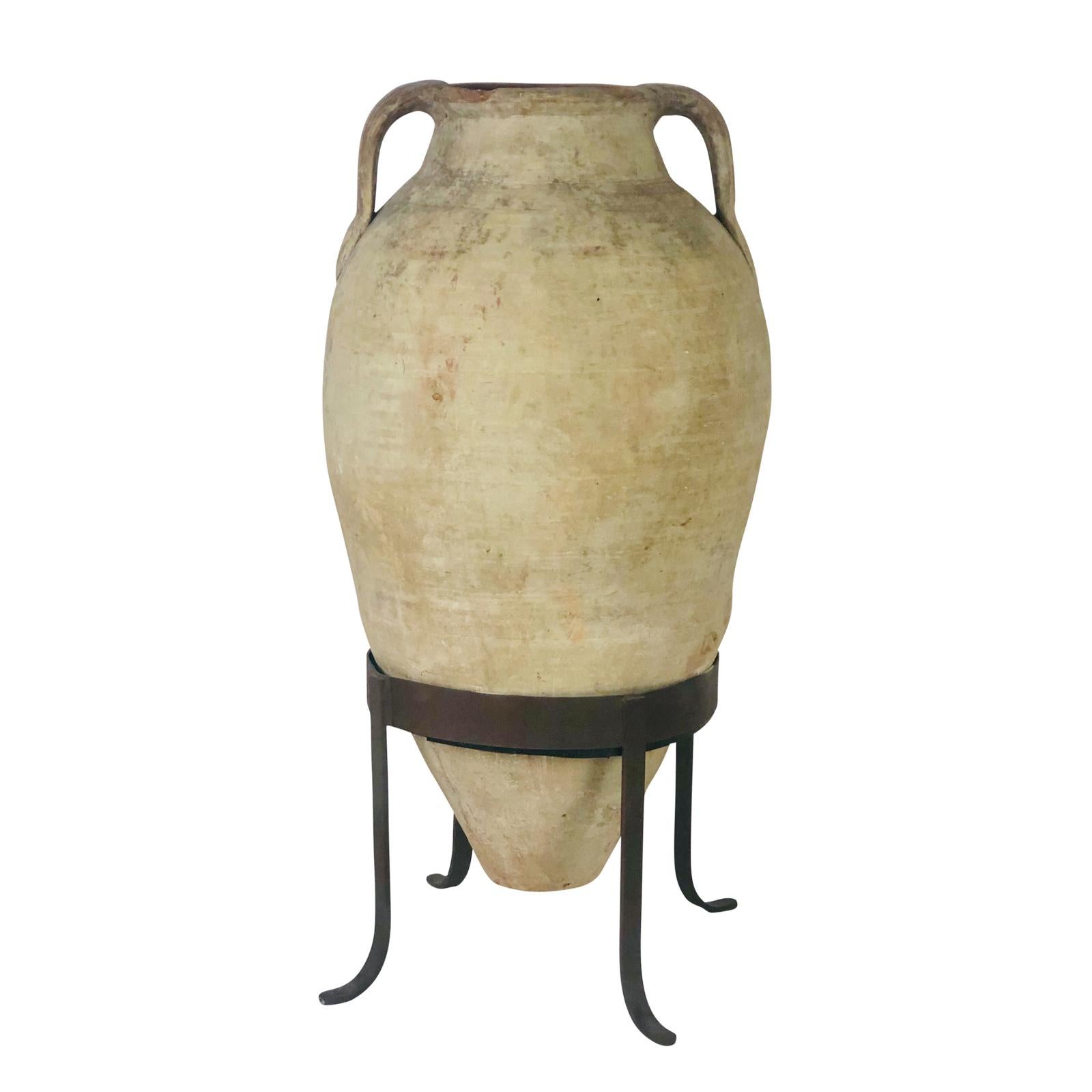 Large and Tall Amphora, circa 300 AD In Good Condition In San Francisco, CA