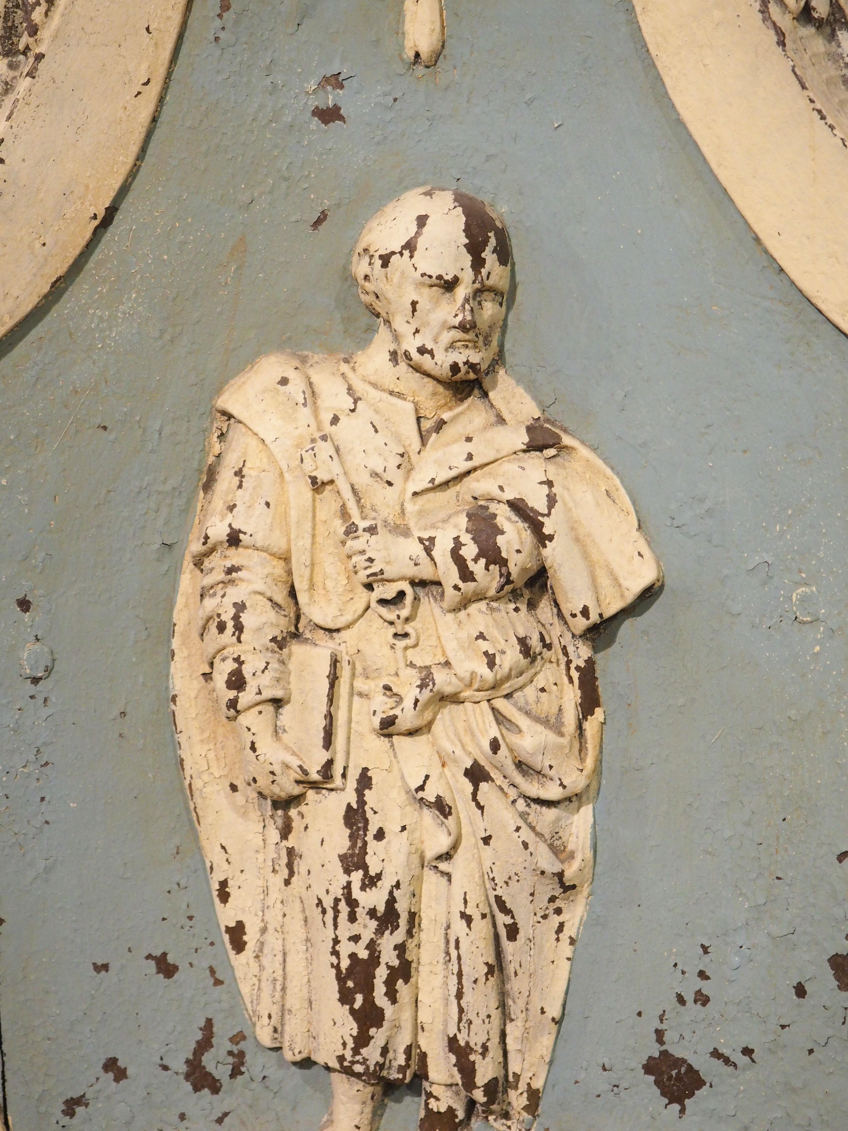 Large and Unique 18th Century Painted Wooden Jardinière from Bruges 6