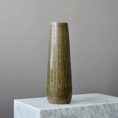 Grande e unico vaso in gres di Carl-Harry Stalhane, Rorstrand, Svezia, anni '60