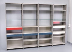 Grand système de cloisons métalliques André Cordemeyer Modèle 5600   1960s  Hollandais