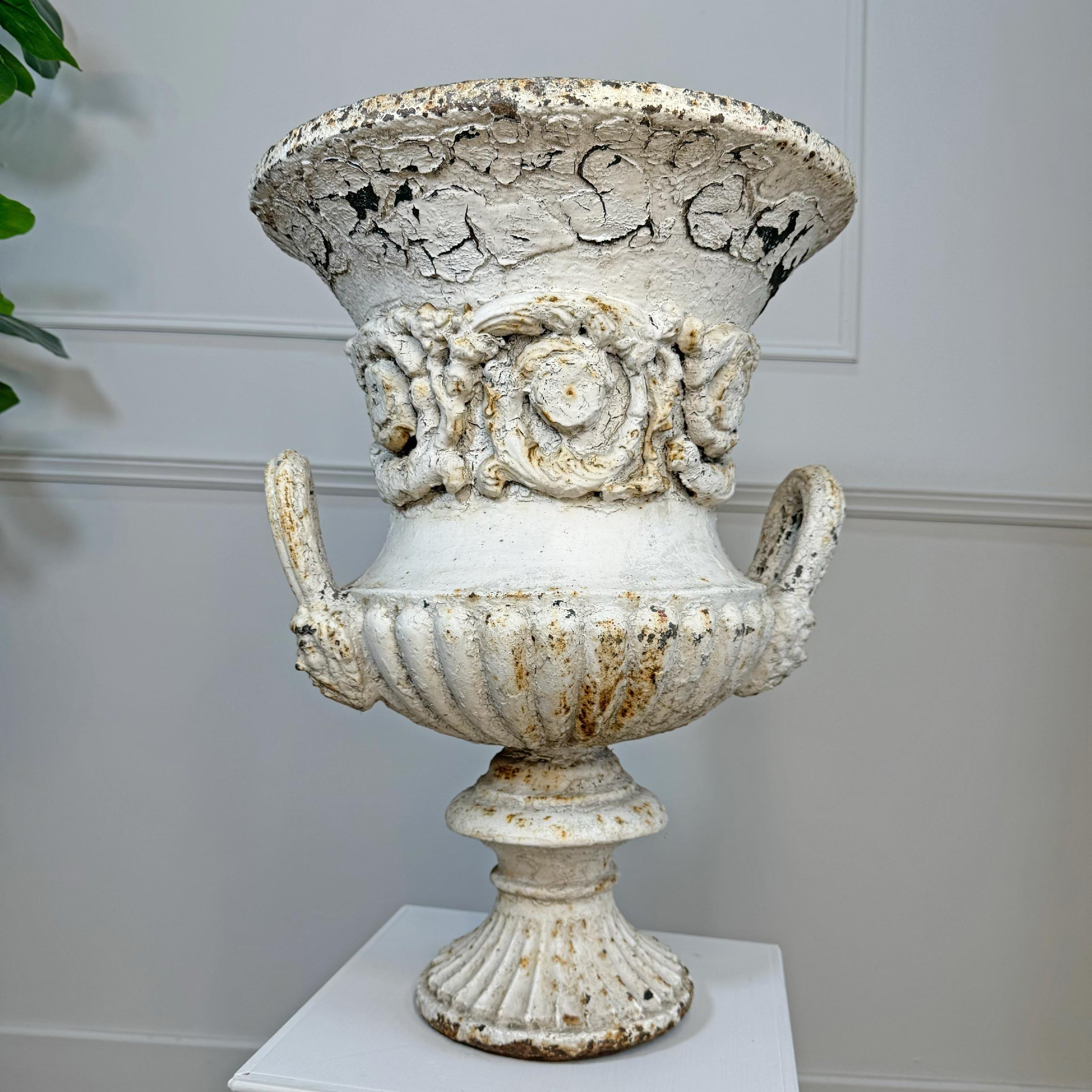 Large Andrew Handyside Cast Iron Campana Urn For Sale 6