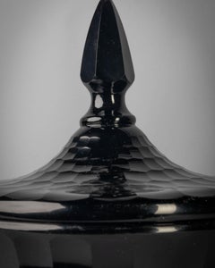 Large Anglo-Irish Amethyst Glass Covered Centrepiece Bowl, circa 1830