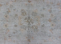 Large Angora Oushak Rug by Keivan Woven Arts 10'9 X 13'11