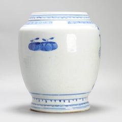 Large Antique 18th C Chinese Taste Porcelain Vase Incense Burners China