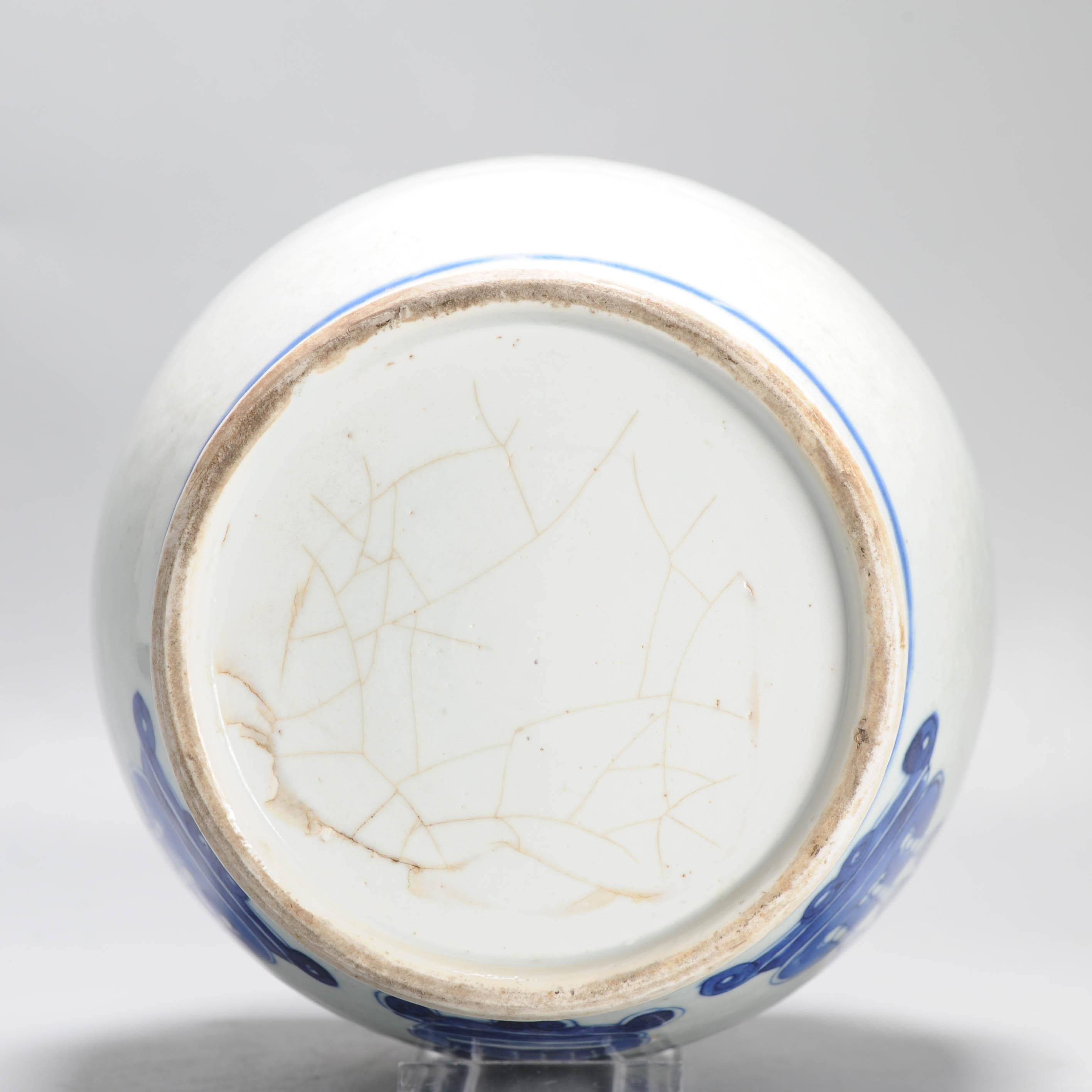 Large Antique 18th C Chinese Taste Porcelain Vase Incense Burners China In Excellent Condition For Sale In Amsterdam, Noord Holland