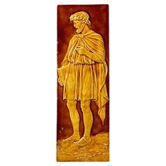 Large Antique 19th Century Burmantofts Tile