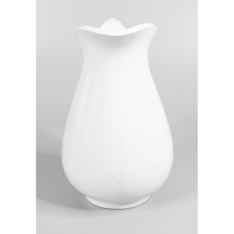 white ironstone pitchers