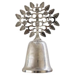 Large Vintage 925 Silver  "Arbol de la Vida"  Bell