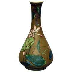 Large Antique Aesthetic Movement Christopher Dresser School Pottery Vase, 19th C