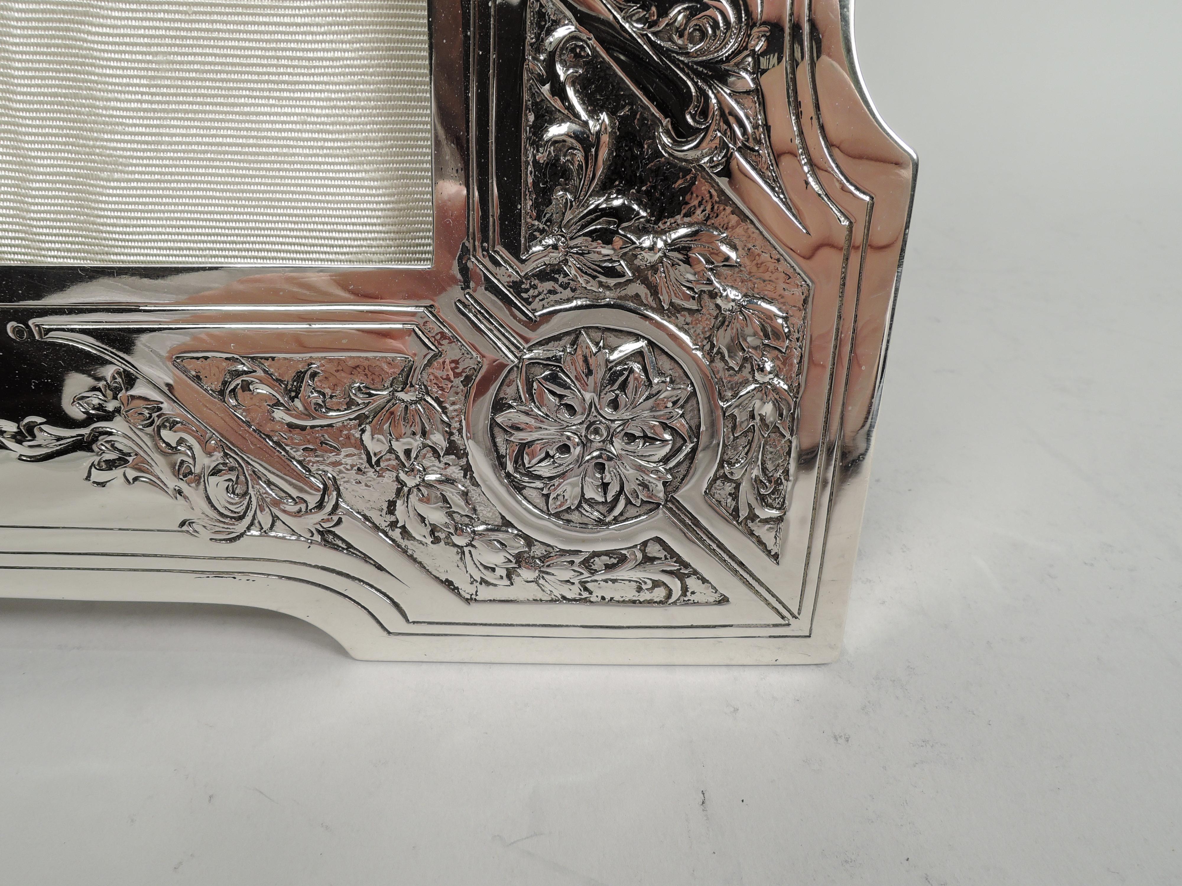 antique sterling silver photo frames