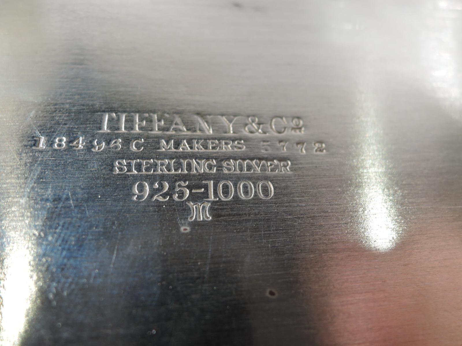 Large Antique American Sterling Silver Box by Tiffany In Excellent Condition In New York, NY