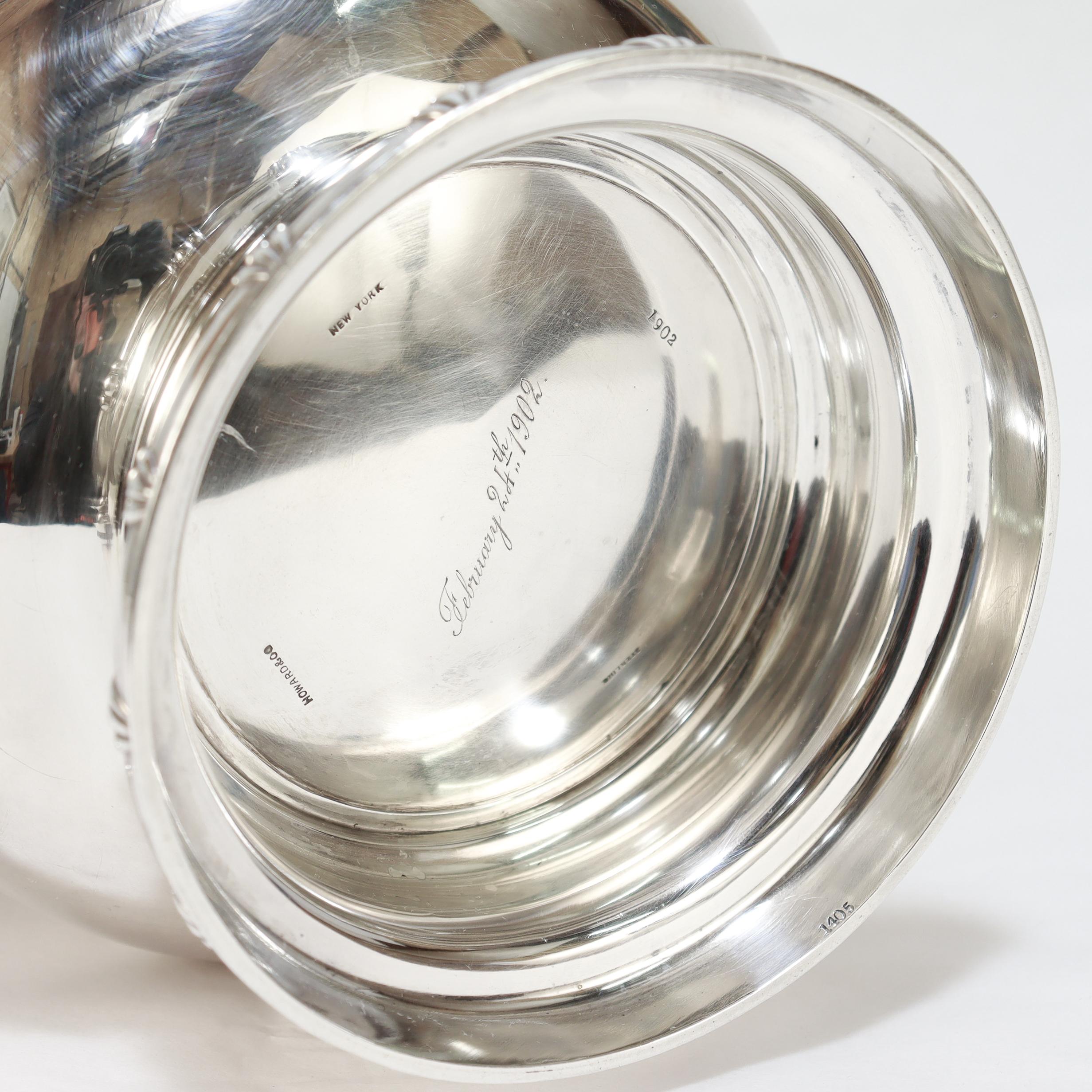 Grande tazza antica in argento Sterling Silver di Howard & Co. in vendita 8