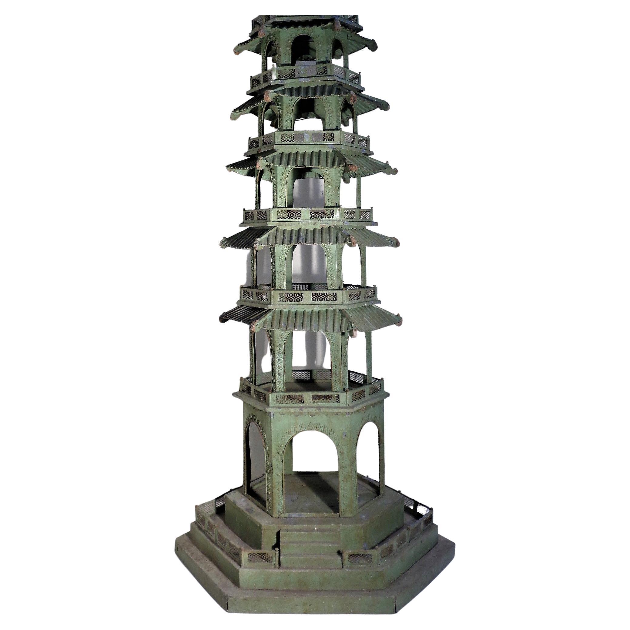 Large Antique Architectural Pagoda 2