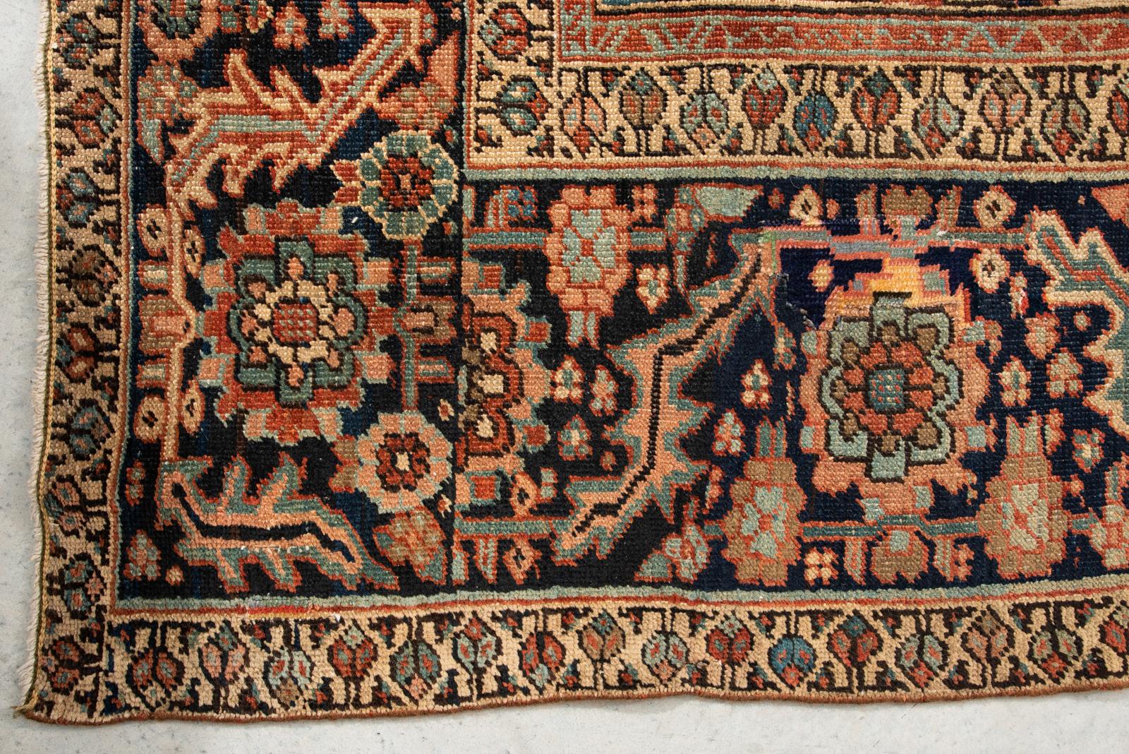 Hand-Knotted Large Antique Oriental  Carpet For Sale