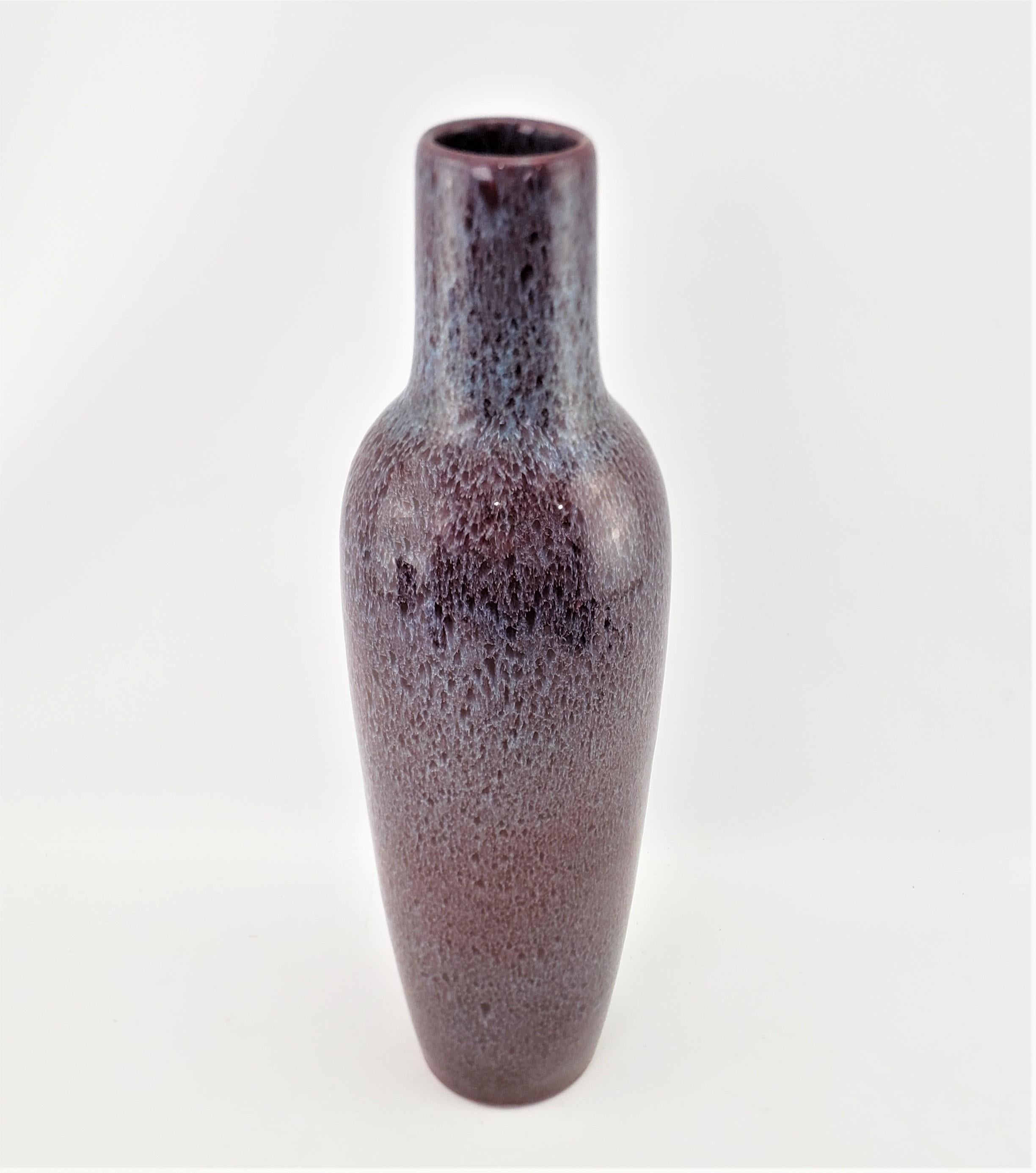 Große antike Art-Déco-Vase, Bretby, hochgebrannte Flambe, Steingut, Keramik im Zustand „Gut“ im Angebot in Hamilton, Ontario