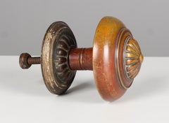 Large Antique Art Nouveau Door Knob, France, 1920s