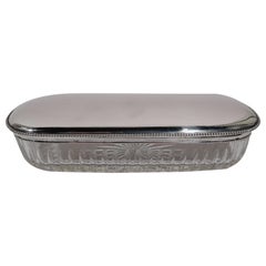 Neoclassical Revival Serveware, Ceramics, Silver and Glass
